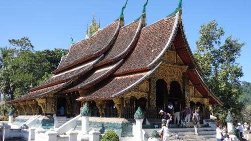 Luang Prabang – widok na kompleks królewski