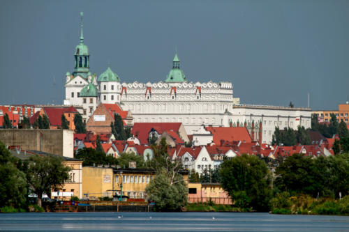 Zamek Książąt Pomorskich od strony Odry